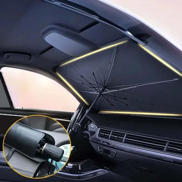 Car Windshield Sunshade Foldable Front Window Cover